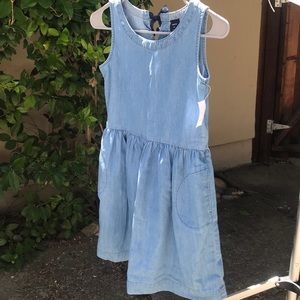 GAP Girls Dress Chambray